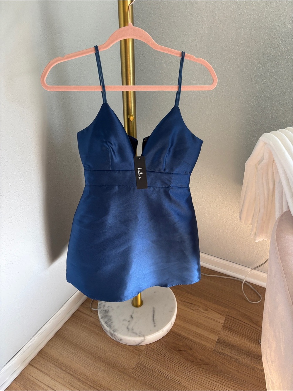 Lulus Navy Mini Dress
